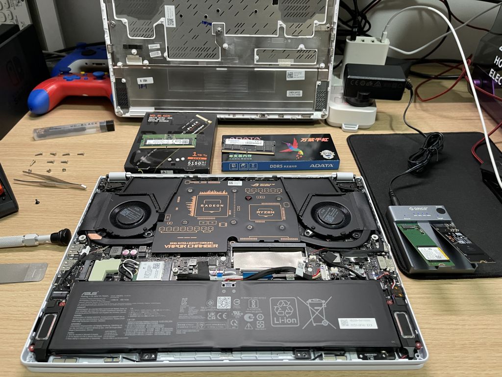 笔记本幻142022拆机作业