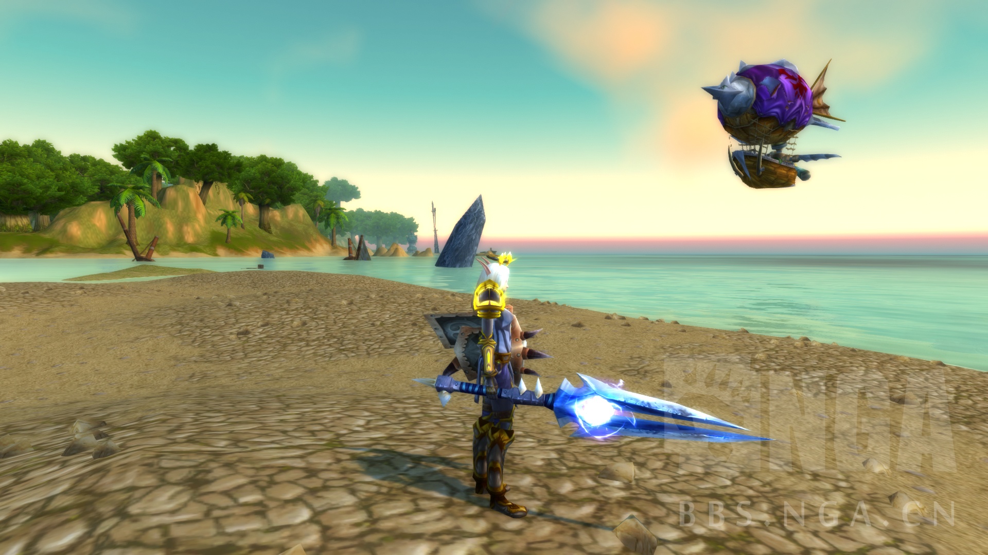 血精灵防骑幻化盾牌加战袍武器有调料包哦