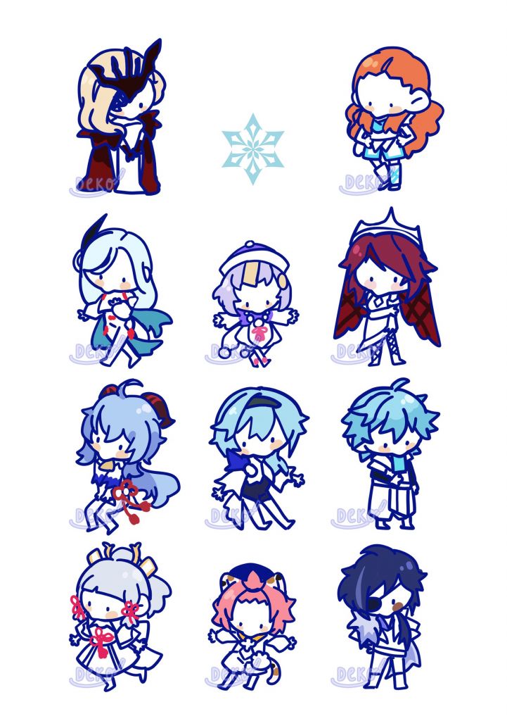 [插画搬运]全员q版