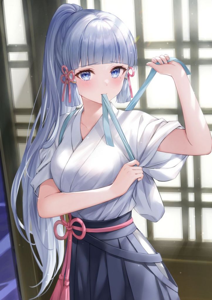 [插画搬运]绫华换装中