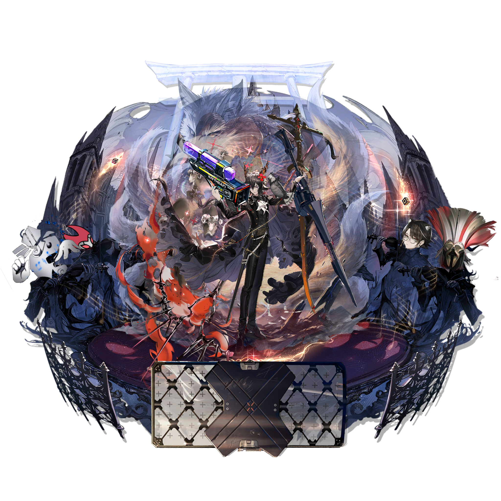 黑键氵动动手呀动动脑让黑键变强更新了更为强力的小黑咩