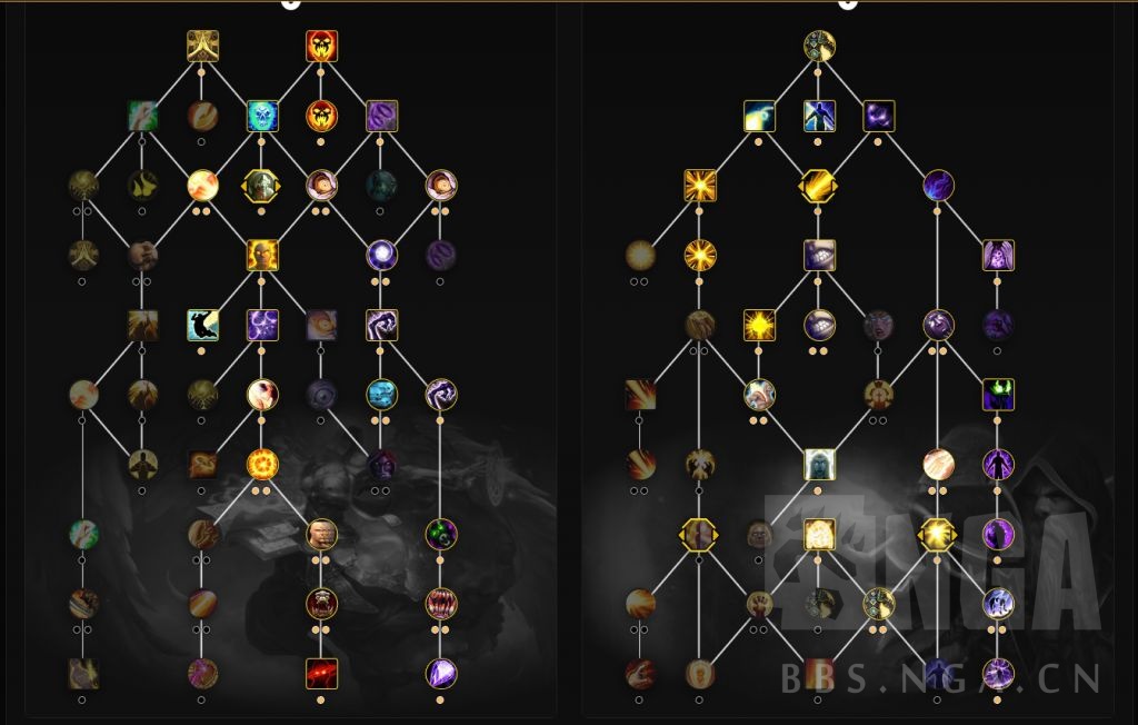 100戒律天赋树我是这么点的