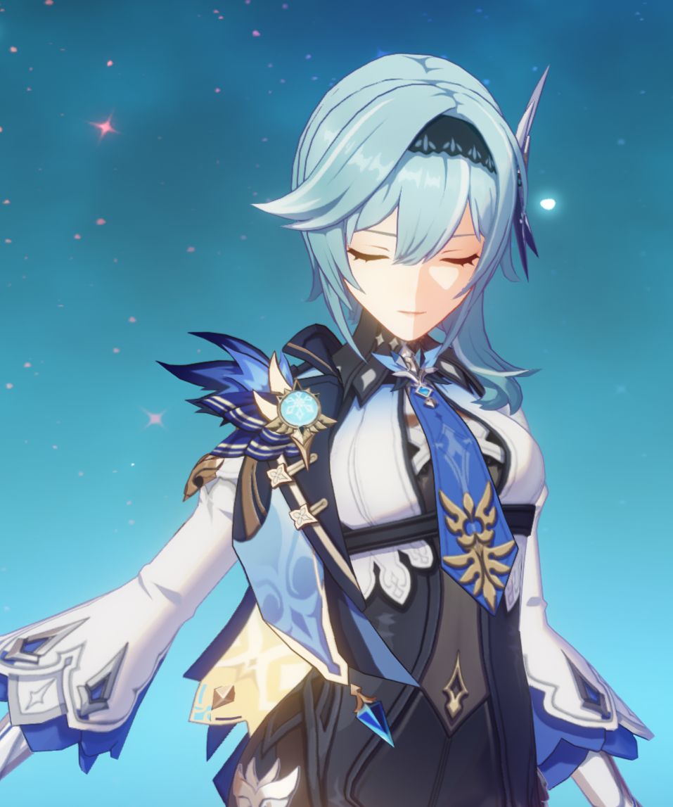 [闲聊杂谈][厨力放出]优菈的建模真的做到了精致而不驳杂