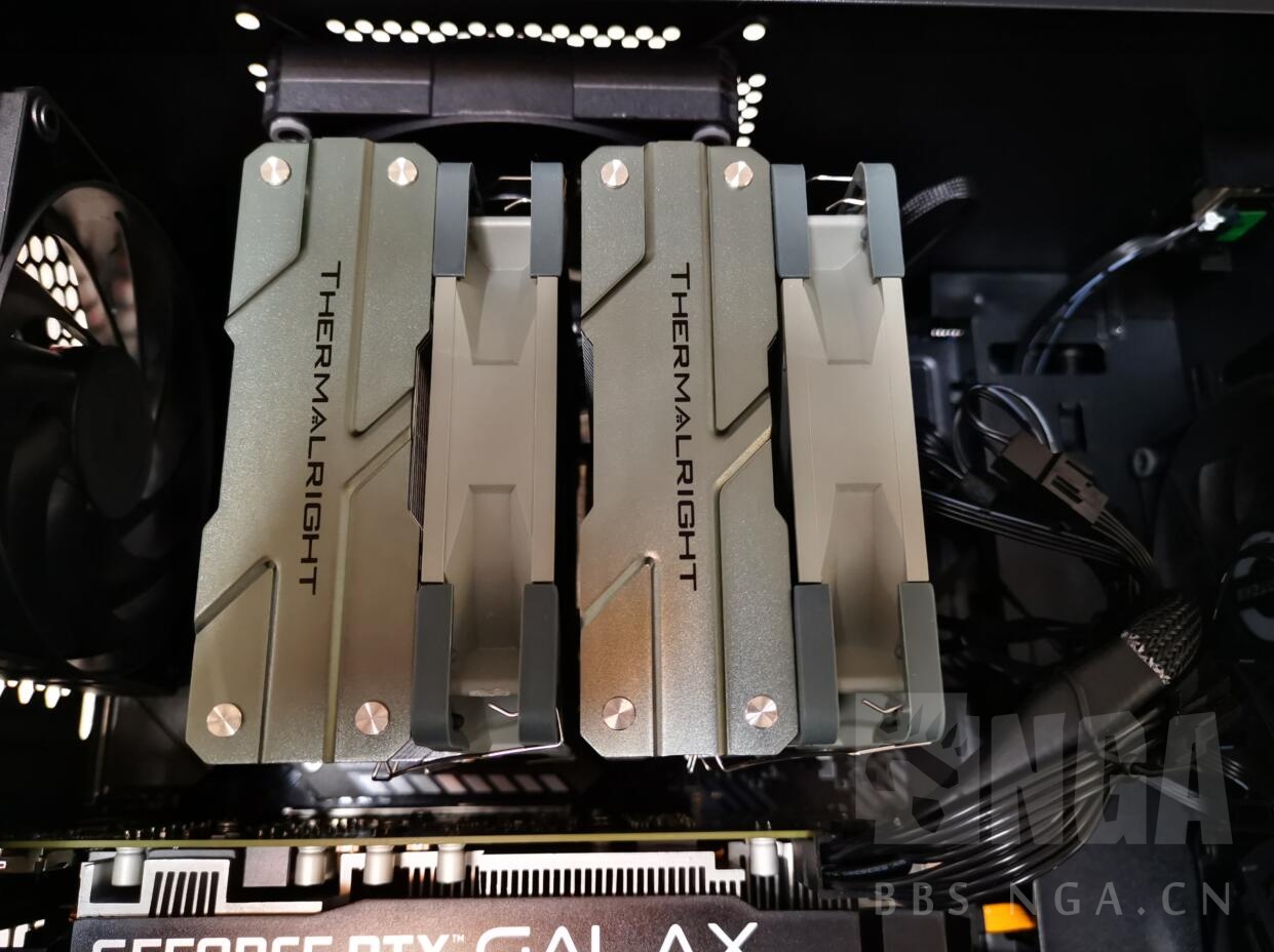 利民pa120散热器主体装反了