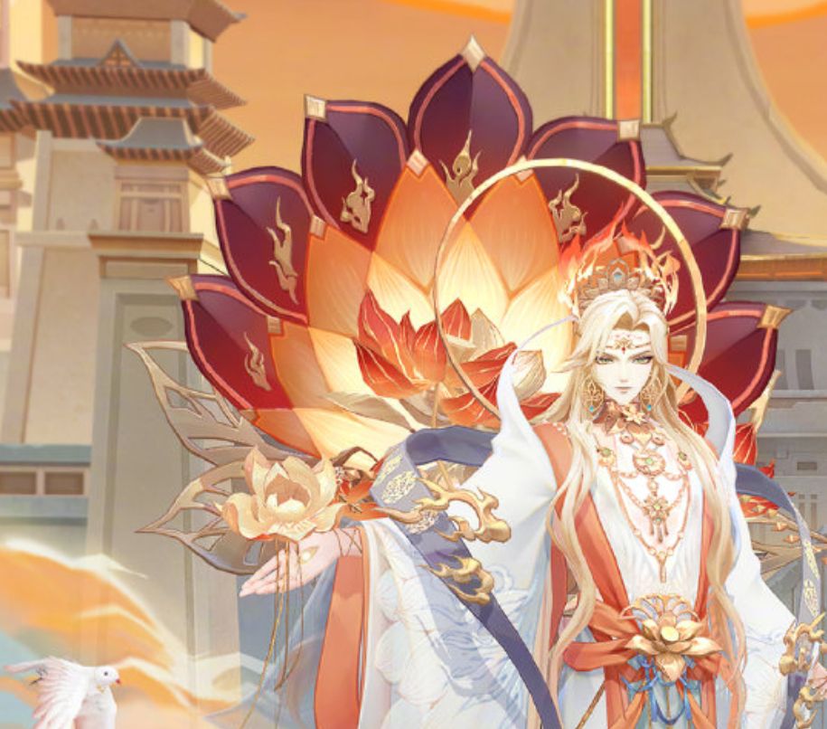 帝释天皮肤氵想了想感觉帝释天典藏的失败和背后莲盘的设计有很大关联