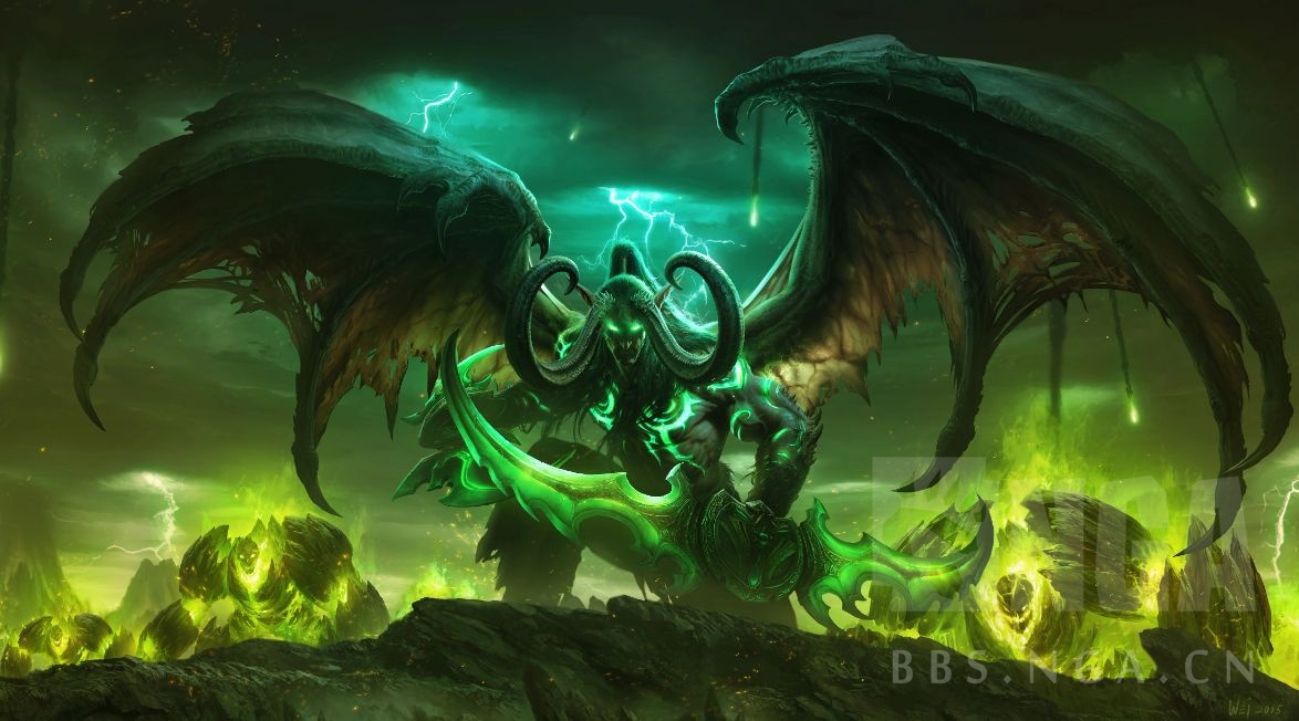 [杂谈] wow人物里,伊利丹人气高还是阿尔萨斯?