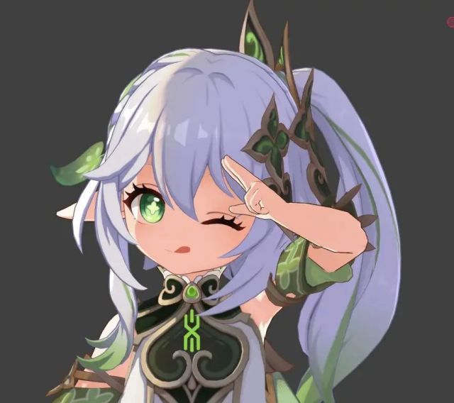 有端联想小草神斜马尾确实挺台偶女主的