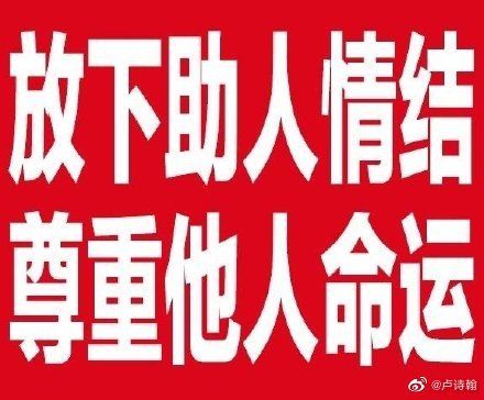 放下助人情节尊重他人命运