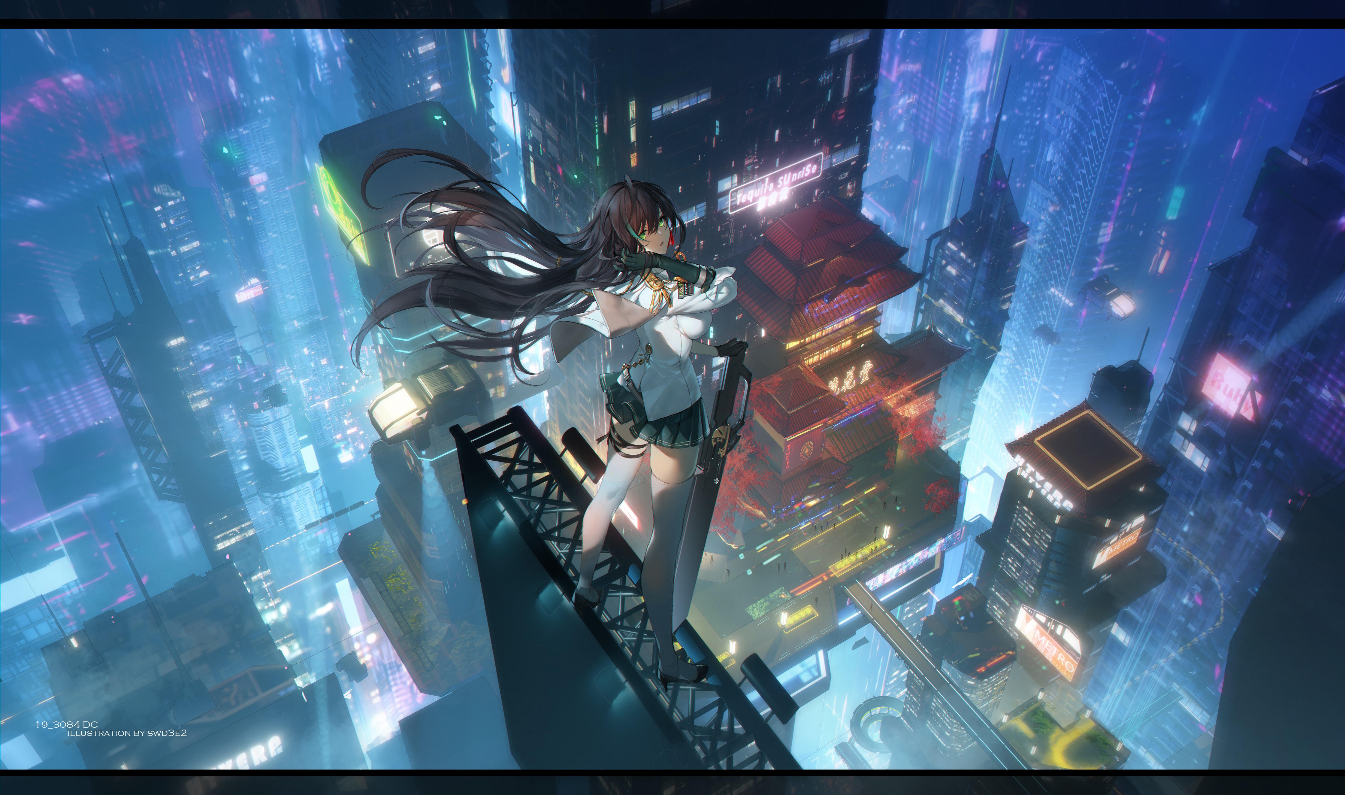 [破事氵] 幻塔2.0最高人气角色-凛夜特效展示.[特效给的太足太足了]