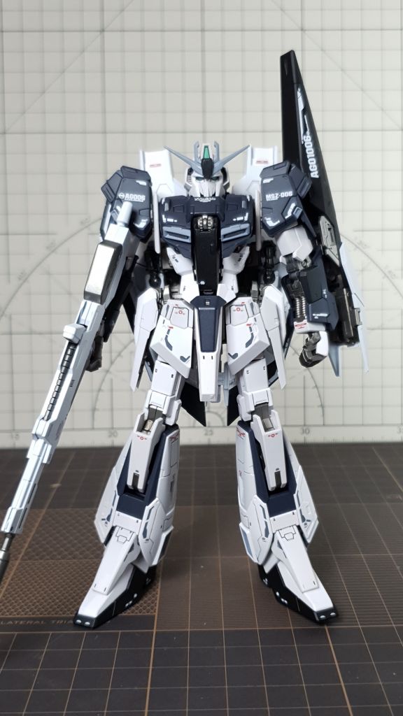 拼装rgz高达还真是一个一辈子只敢变一次的机子