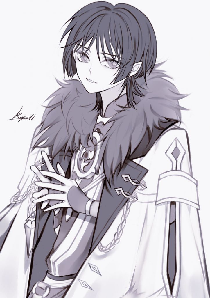 今天最遗憾的是没看到散兵穿愚人众外套