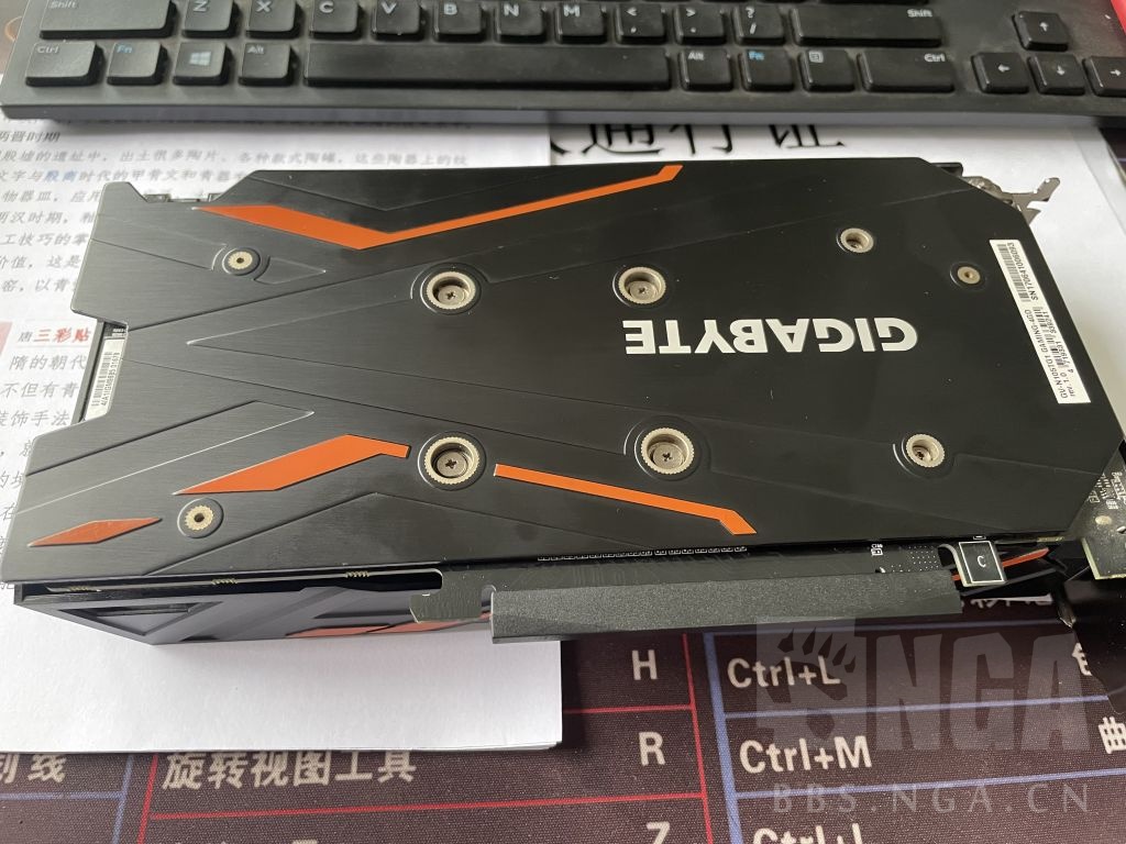 箱说齐全技嘉1050ti