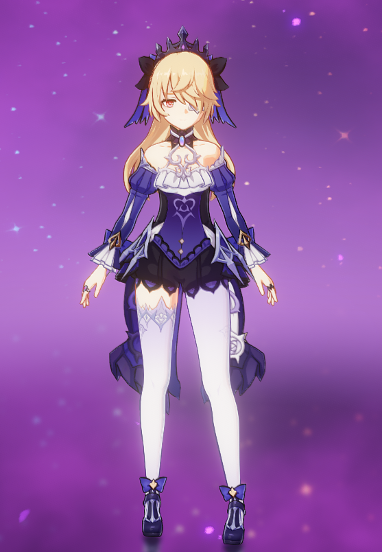 闲聊杂谈皇女的新皮肤立绘这么好看但这实机预览咋整的跟个照骗似的