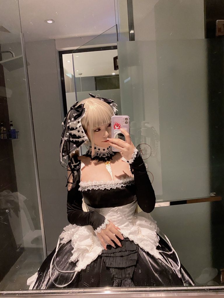 cosplay蜜汁猫裘可畏柴郡