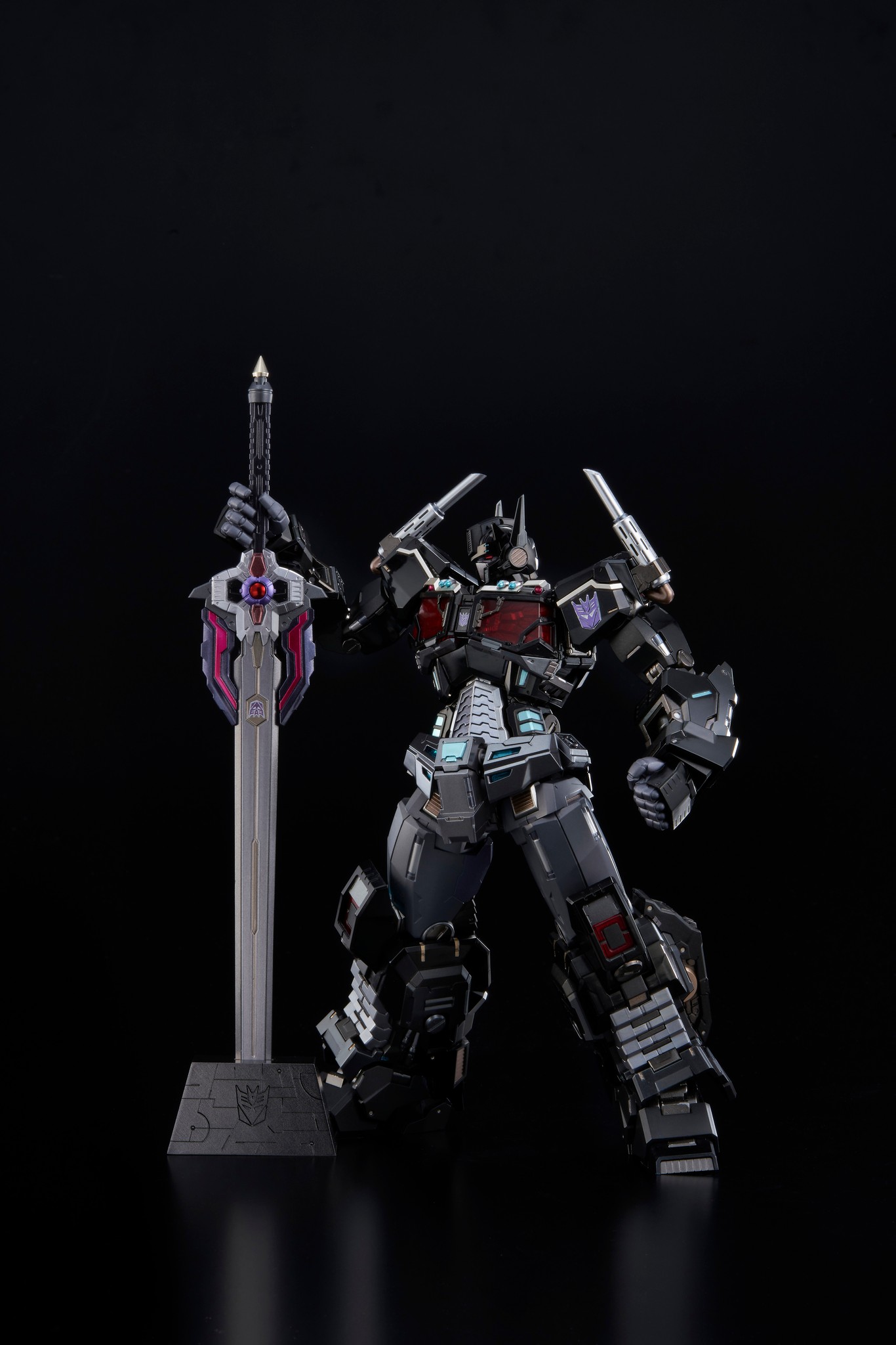 新闻资讯flametoys铁机巧暗黑擎天柱