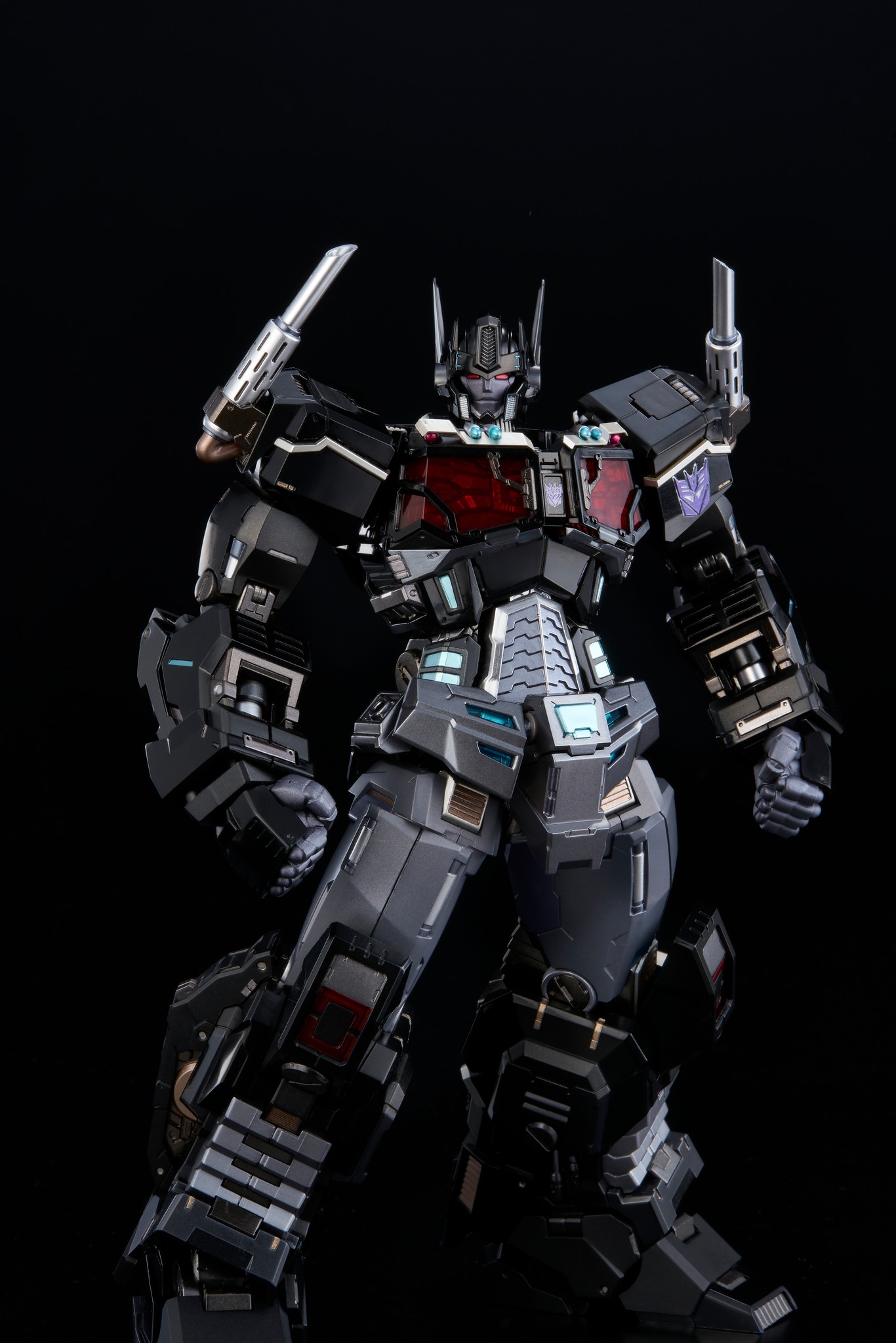 新闻资讯flametoys铁机巧暗黑擎天柱