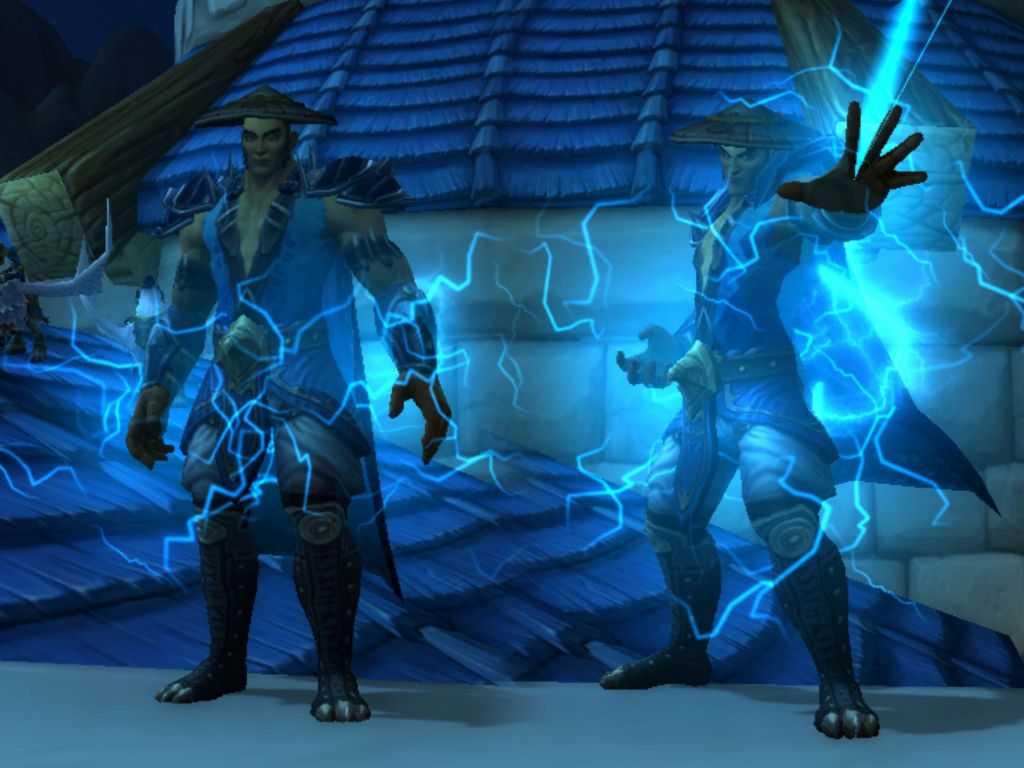 雷电乱入艾泽拉斯的雷电法王