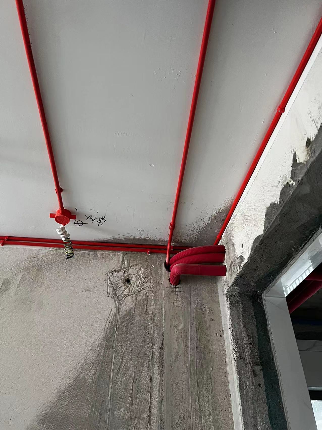 问题求助关于中央空调和新风系统承重墙上打孔问题请教一下大家