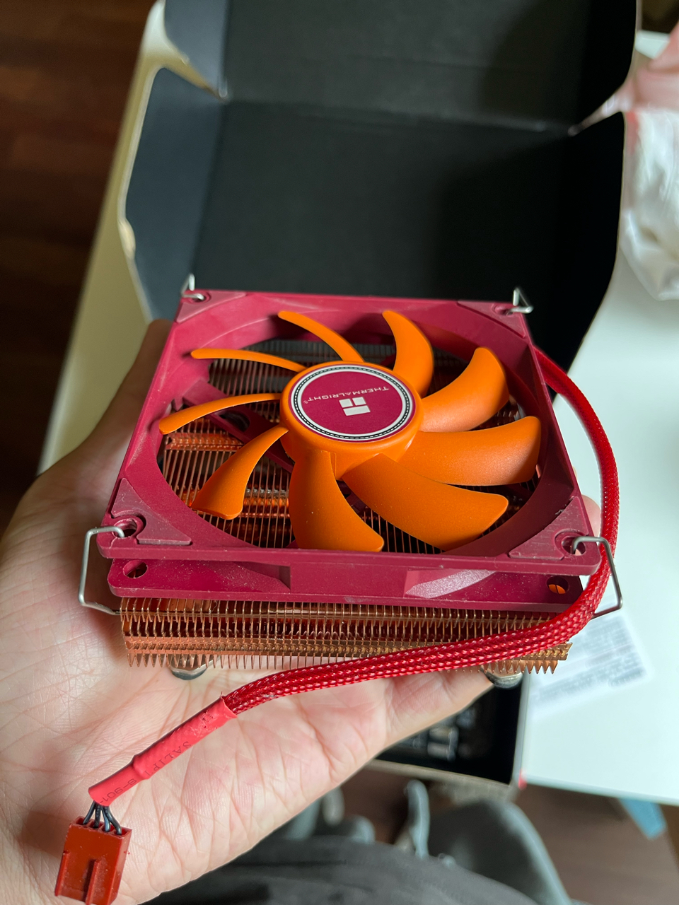 华硕b460i10500散热器1600