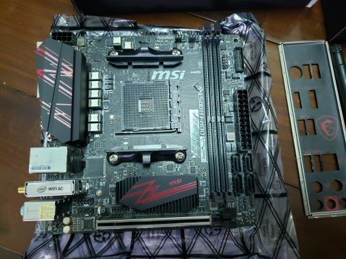 350出微星b450itx主板