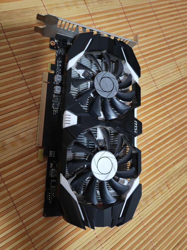 自用微星1050ti4g出了