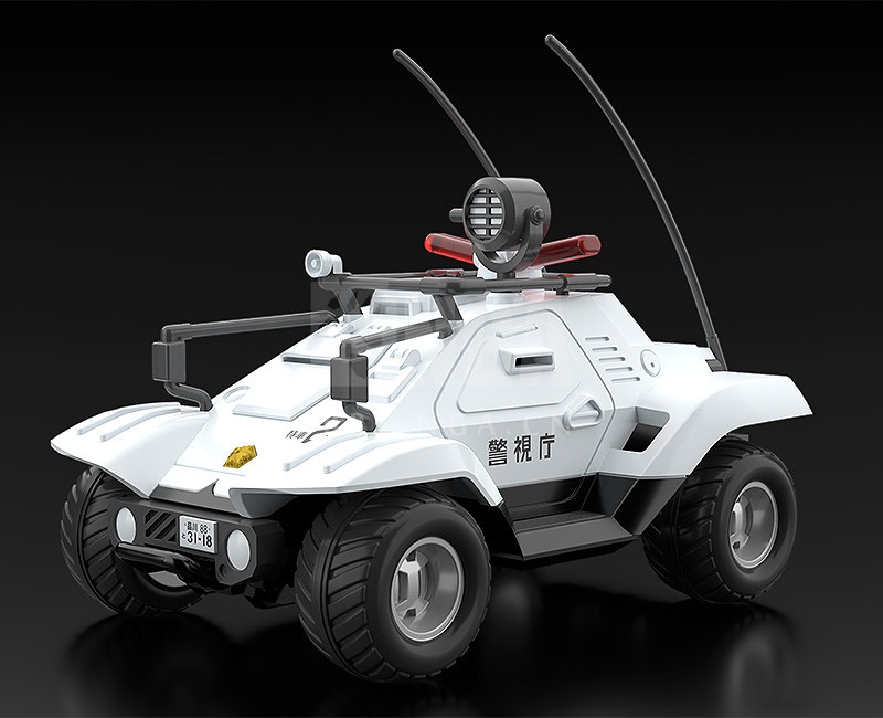 [新闻资讯] [拼装] gsc moderoid  机动警察> 98式特型指挥车 99式特