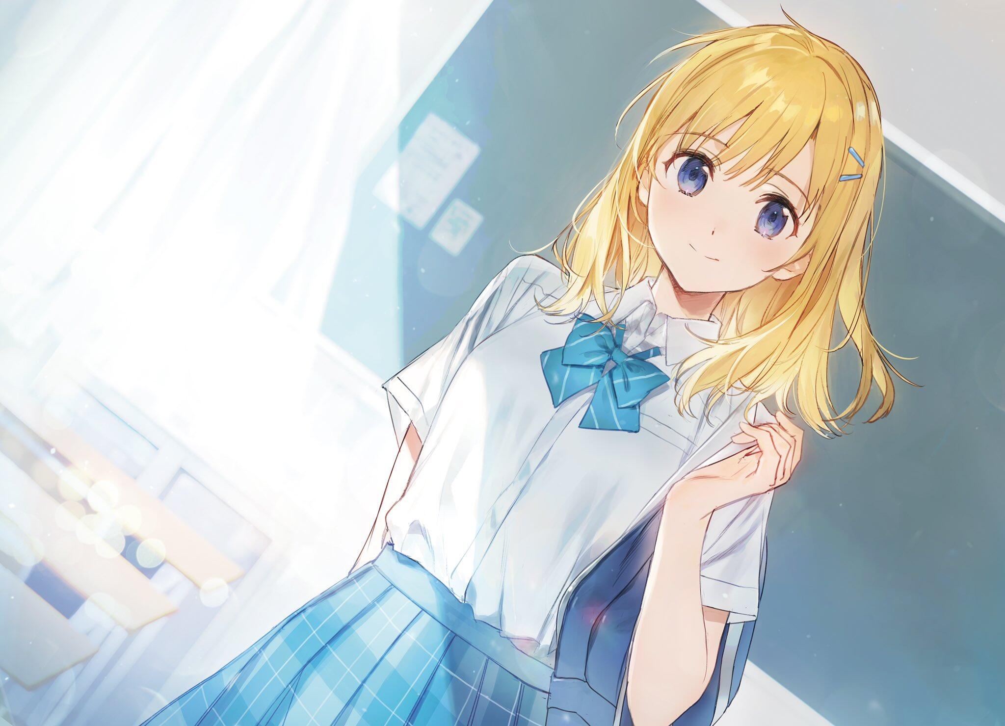 [轻小说]《弹珠瓶里的千岁同学》7卷情报插画