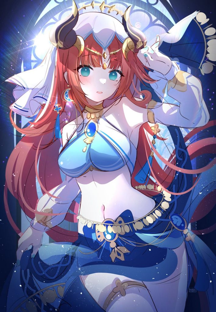 [插画搬运]露出肚脐给你看的妮露 nga玩家社区