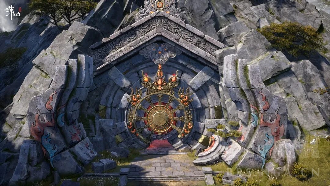 搬运研发日志名山洞府尽在其中首测4k大地图场景持续爆料中