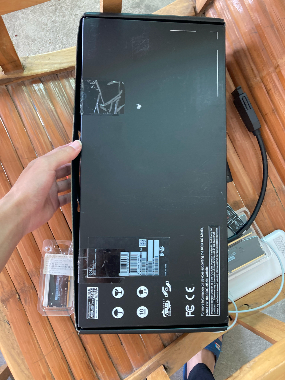 电脑硬件rog3080显卡坞幻13x专用