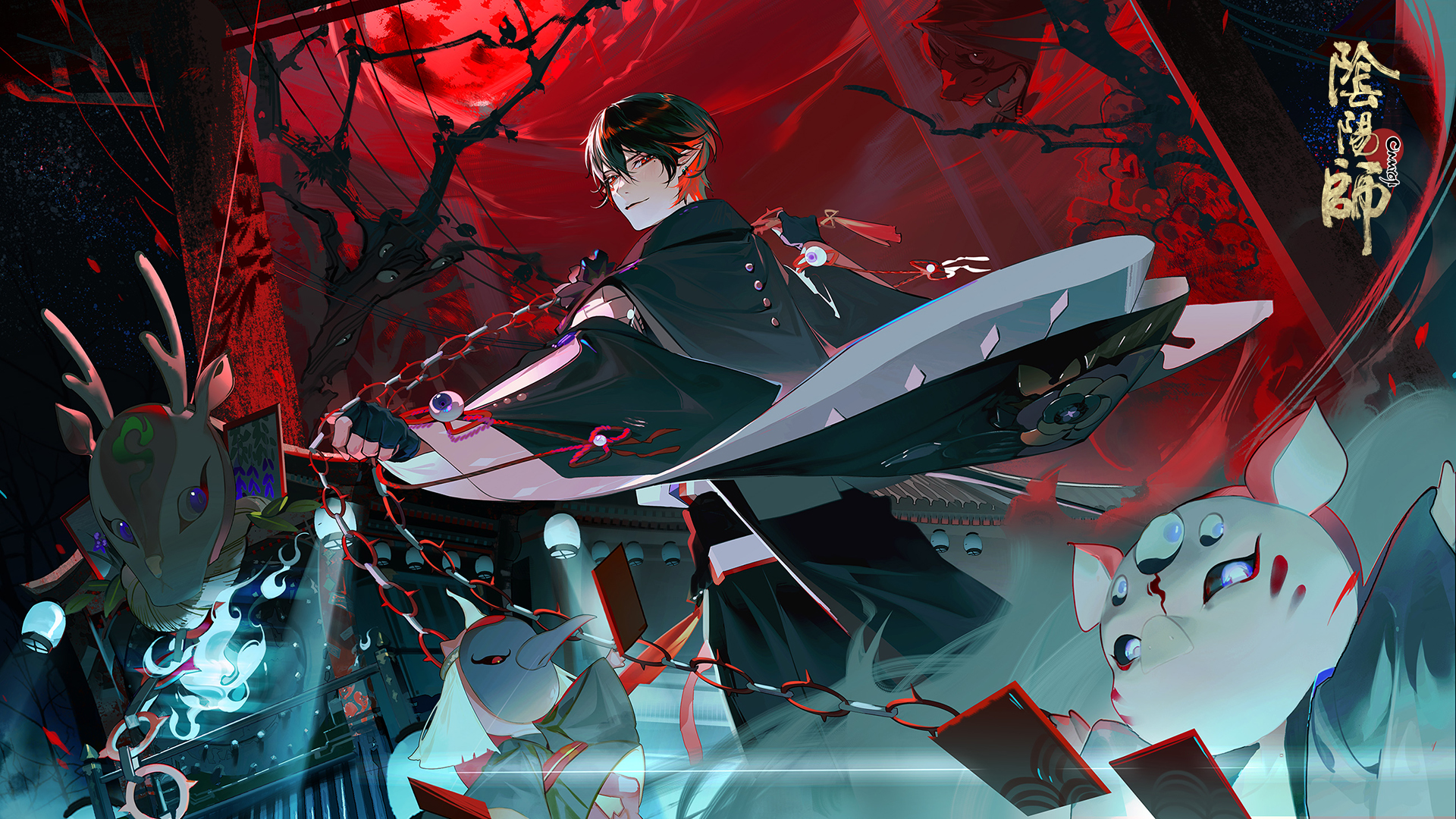 [外服情报速递][插画] 鬼童丸·猩红妖约 / 帝释天·孤寂净土