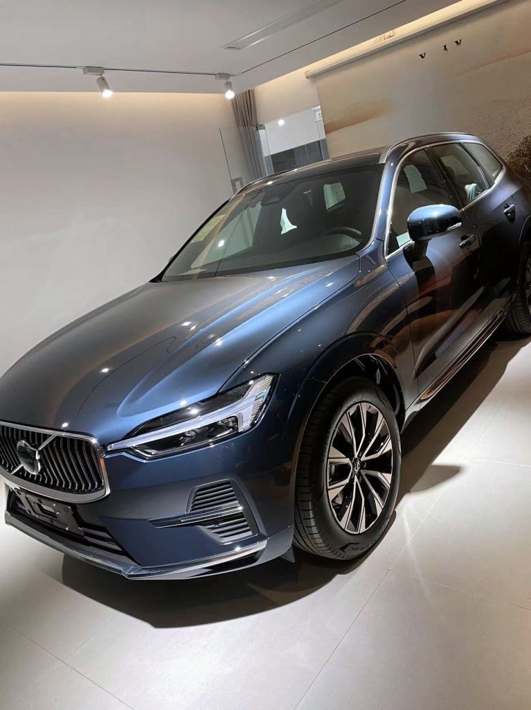 2023款沃尔沃xc60智远牛仔蓝上海提车作业