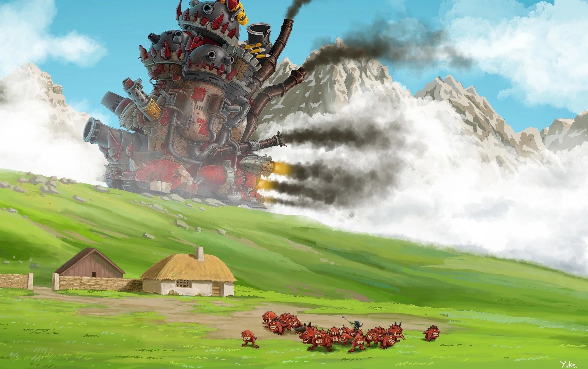 哇尔的移动城堡