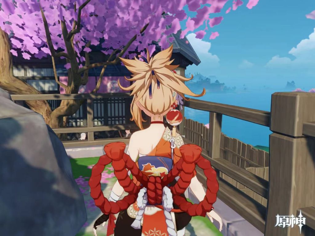 [厨力放出]宵宫的头发,好像蝴蝶啊