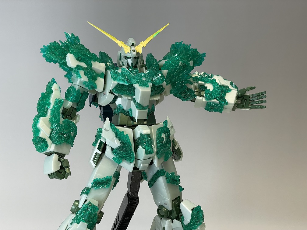 新闻资讯mg1100高达基地限定独角兽高达光之结晶体官博介绍