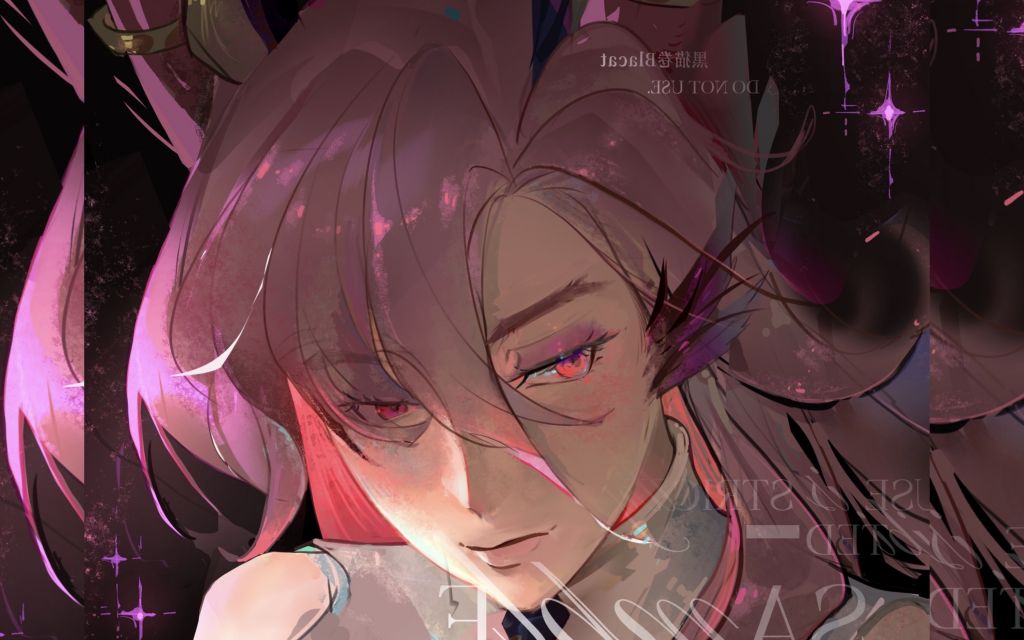 游戏本体星守霞洛头像绘画