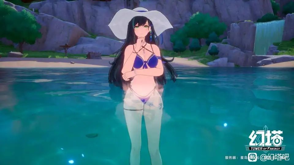 闲聊杂谈凛夜泳装下水白裙子会消失