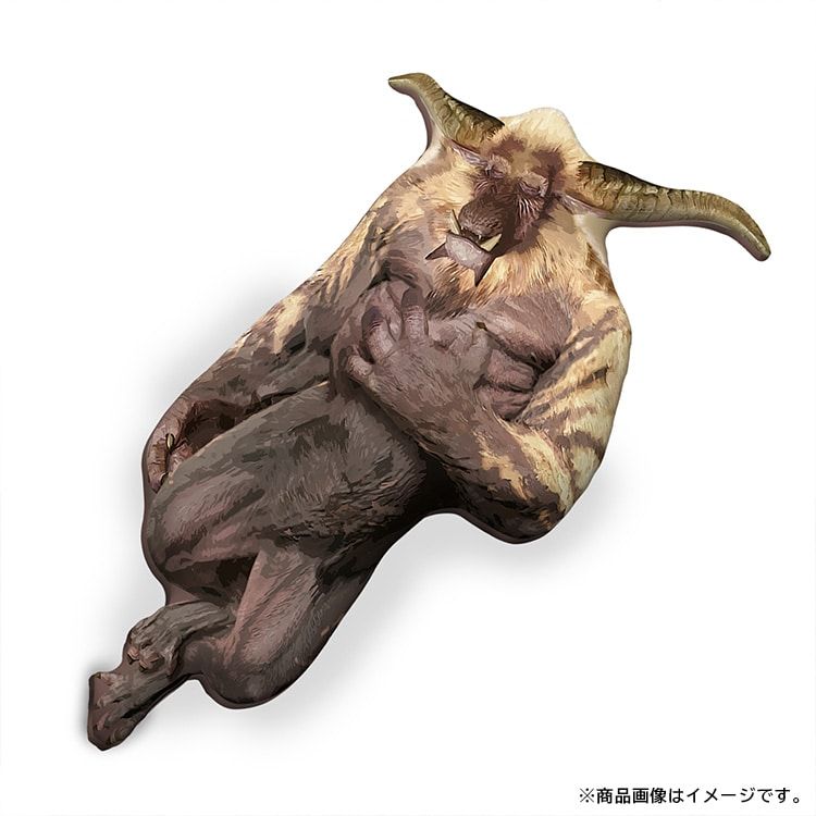 rise官方周边激昂金狮子睡眠状态抱枕