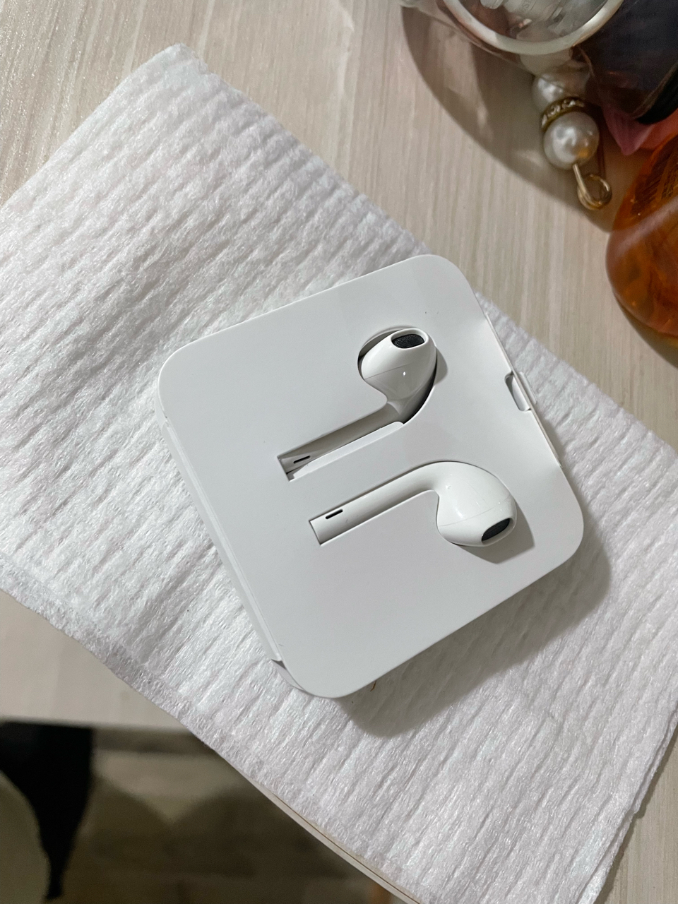 出个苹果耳机扁口lightning全新