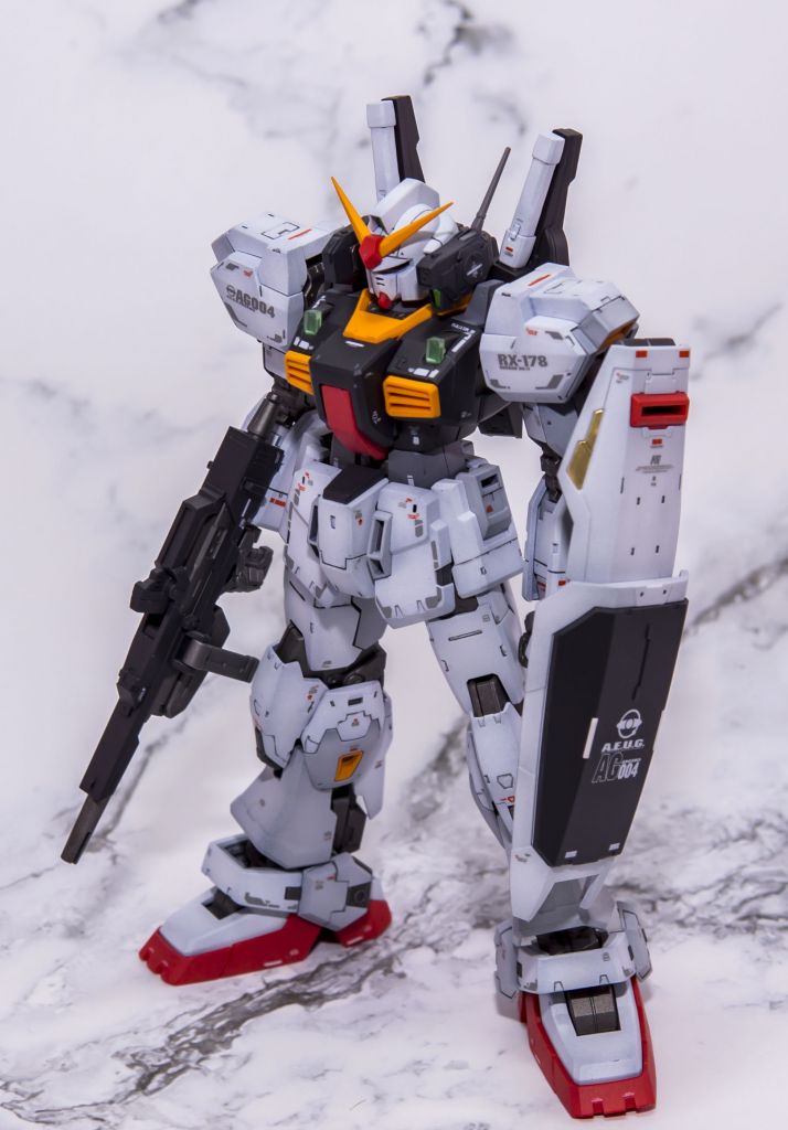 [拼装] [技术交流] rg 高达mk2 完成