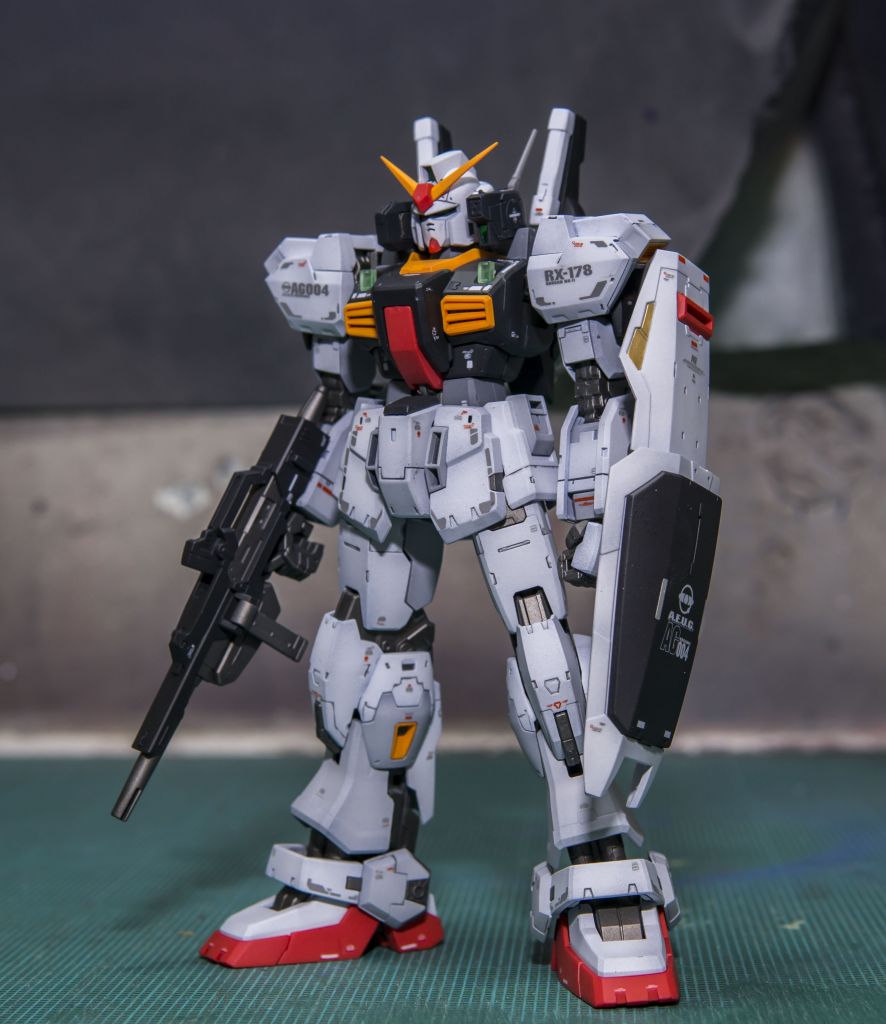 [拼装] [技术交流] rg 高达mk2 完成