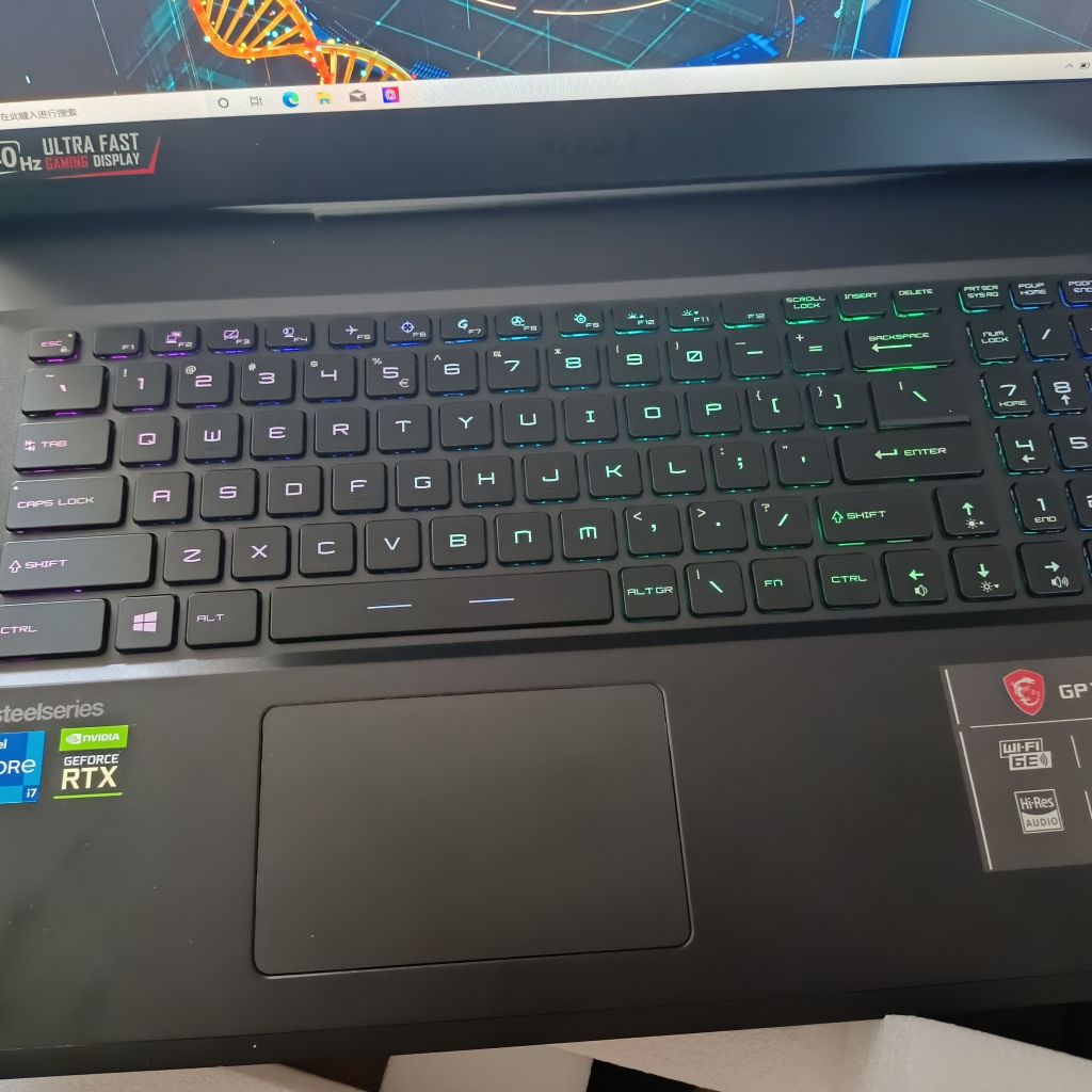 [笔记本电脑]微星gp76 充新成色 11800h 3070 32g 1t