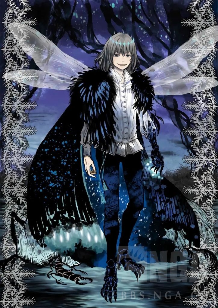 三破的奥伯龙画的昆虫要素