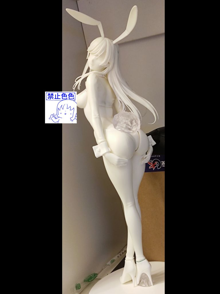 手办技术交流gk花澄美逆兔女郎喷涂完成