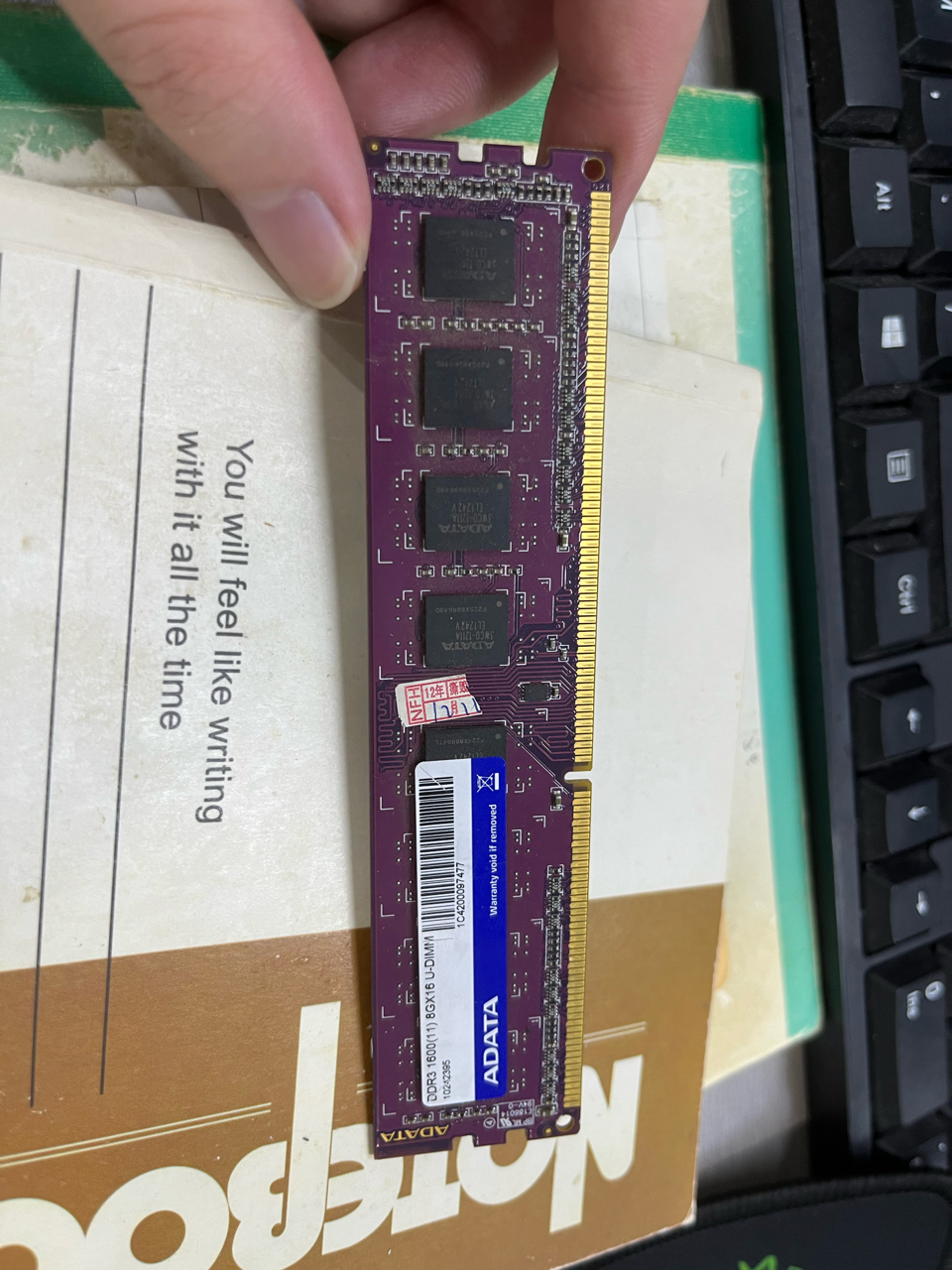 出拆机内存 威刚ddr3 8g 1600单根台式电脑内存条 98包邮
