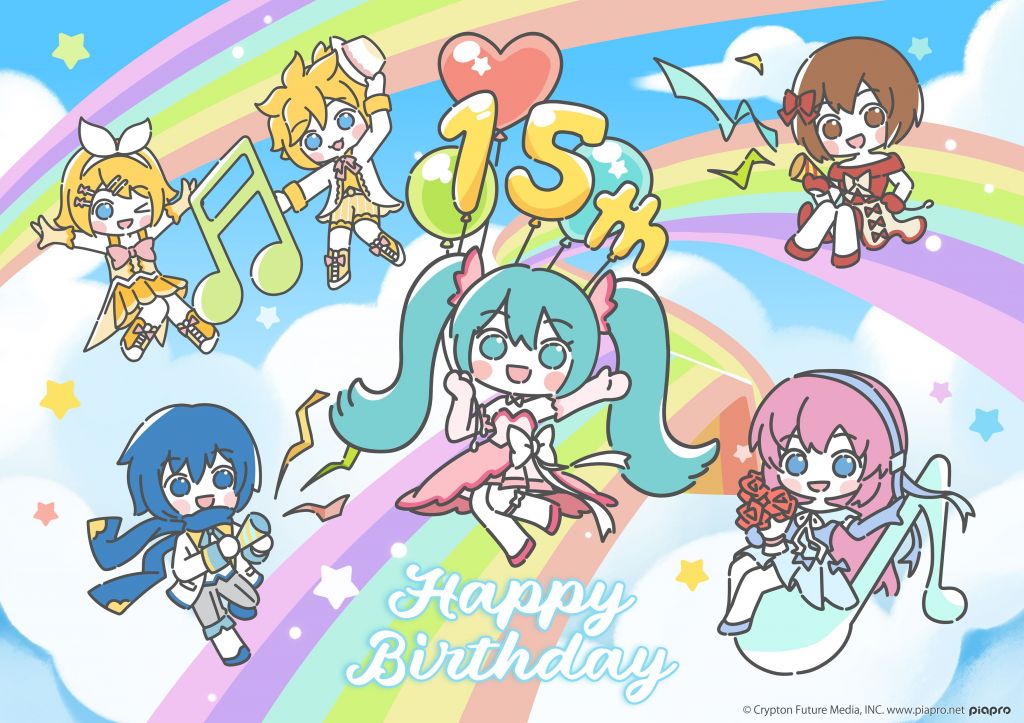 今天是八月三十一号初音未来的生日