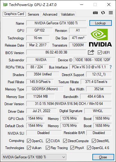 gtx1080ti1499包邮