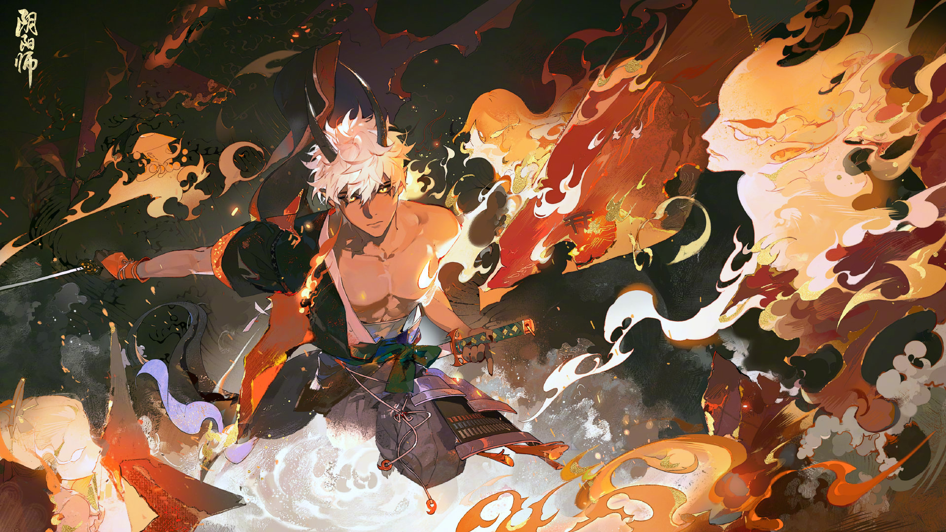 搬运麓铭大岳丸新皮肤断海故章可通过花合战长月活动获得