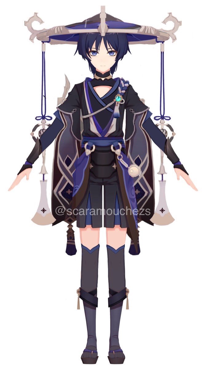 二创搬运同人改的蓝色散兵