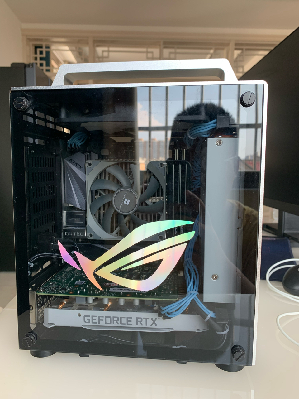 出9700k1080整机k39机箱乔思伯t8机箱惠普1660s